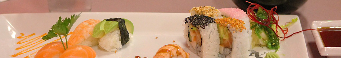 Eating Asian Fusion Japanese Sushi at Edo | Japanese Restaurant restaurant in Jackson, MS.